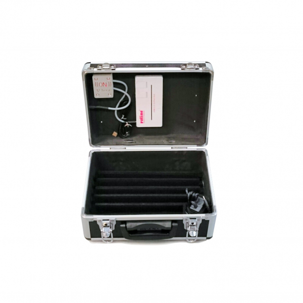 Kuffert til 10 displays